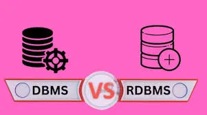 Differences between DBMS and RDBMS